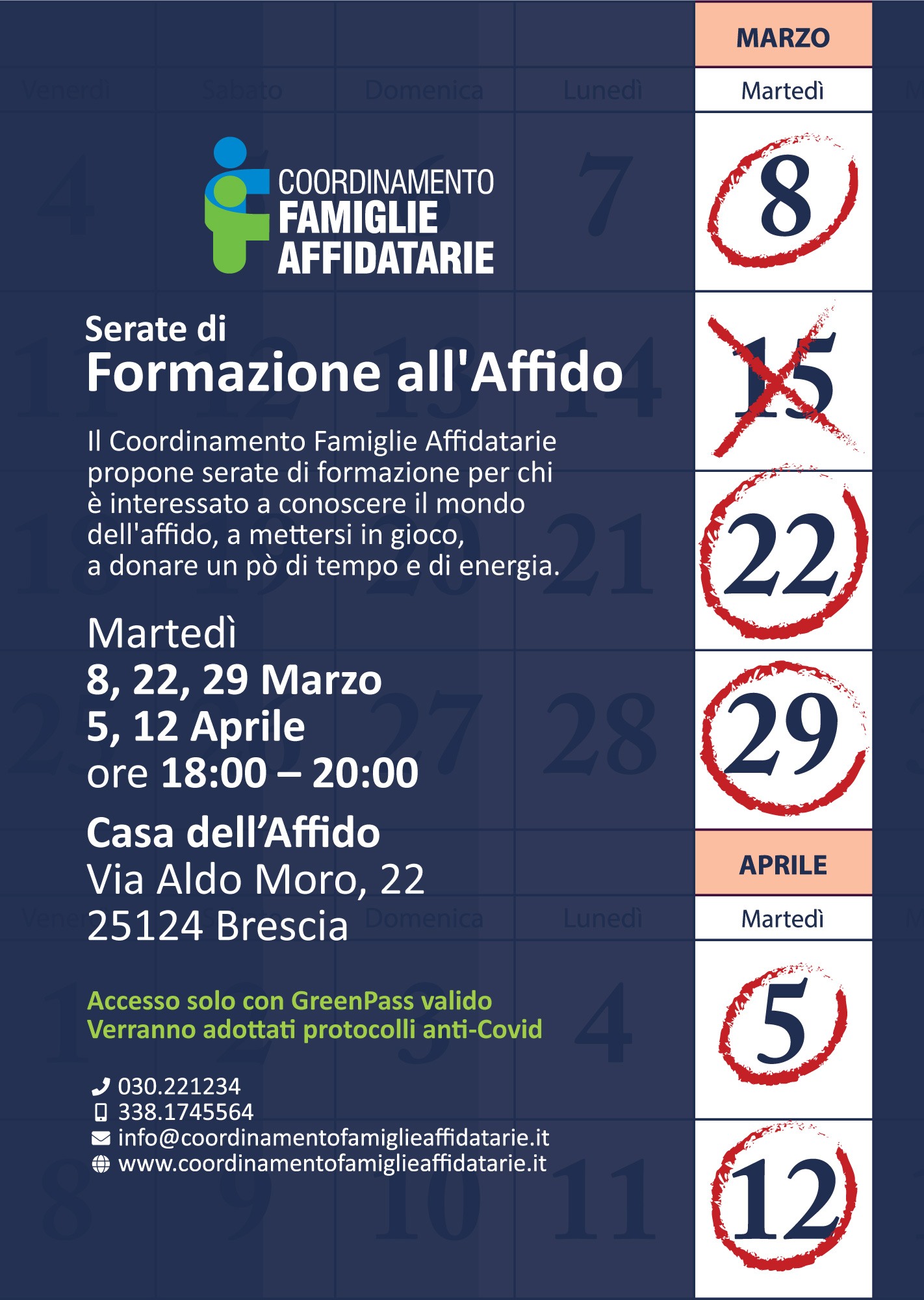 Coordinamento Famiglie Affidatarie BS L Affido Familiare Una