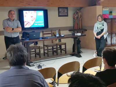 Marco Mason e Paola Orizio illustrano il progetto "Famiglie per Mano"